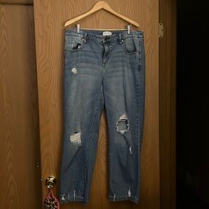Lane Bryant boyfriend jeans size 16